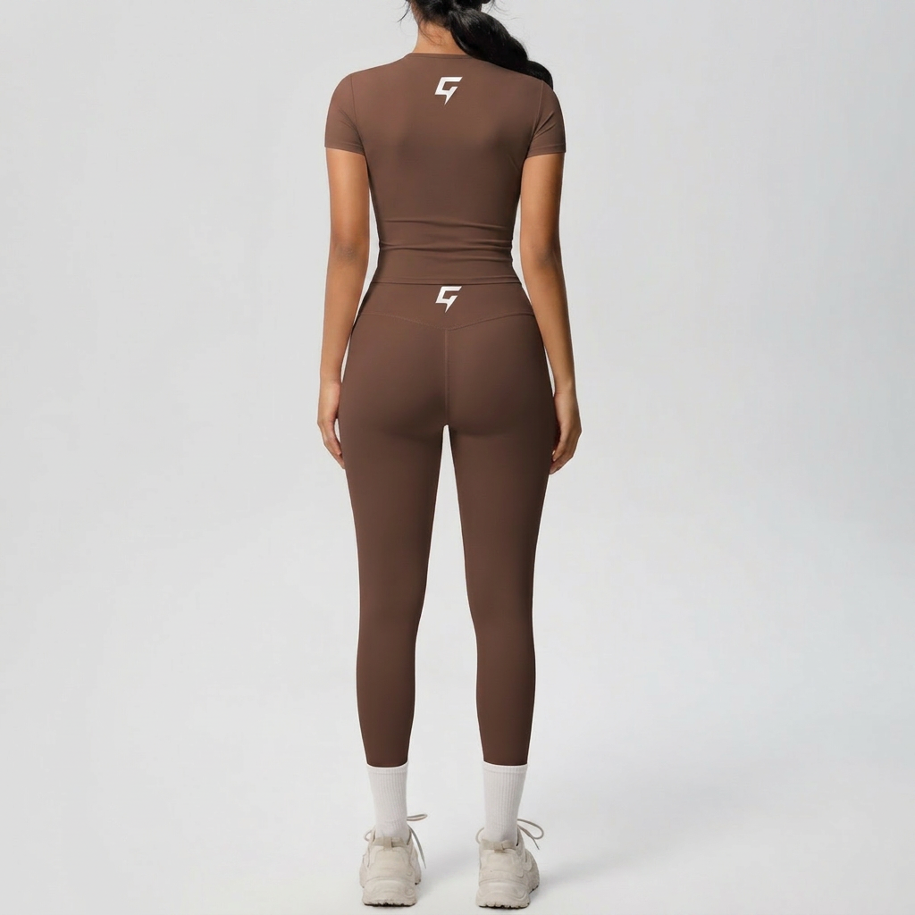 Luxe 2 Piece Short Sleeve Set