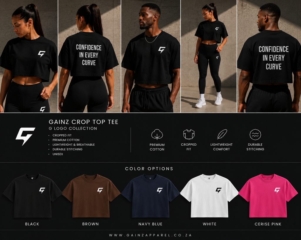 Luxe Gainz Crop Tops