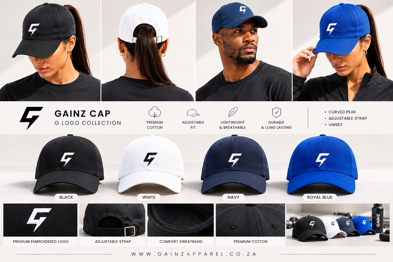 Luxe Gainz Caps
